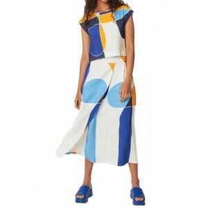 NEW SKFK areli midi skirt in multi